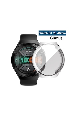 Ally Huawei Watch Gt2e 46mm 360 Koruma Ultra İnce Silikon Kılıf- 5775
