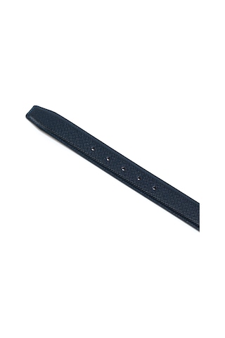 Lacivert Erkek F-034-111 Grande Klasik Kemer Genişlik 3.5 Cm