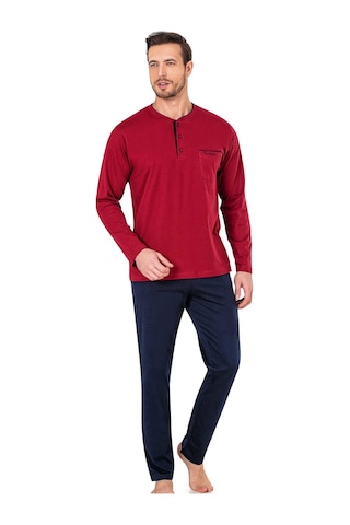 Pierre Cardin 5605 Erkek Çeyizlik 3'lü Rob Pijama Takım-lacivert Lacivert