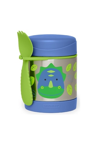 Skip Hop Zoo Paslanmaz Çelik Termos Dinozor