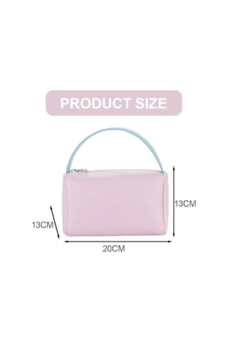 Kozmetik Su Geçirmez Saklama Çantası Şeker Rengi Çanta, A Pembe