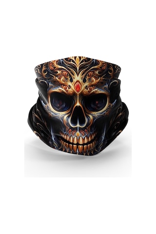 Bebo Store Extreme Spor Motor Ve Bisiklet Kullananlara Özel Desenli Buf Boyunluk Bandana Balaklava - 12032024-5