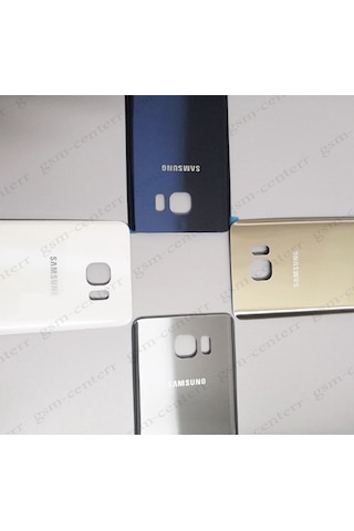 Samsung Uyumlu Galaxy Note 5 N920 Arka Kapak Pil Kapağı Cam + B7000 15Ml
