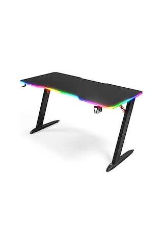 Thunder Rgb Aydınlatmalı Oyuncu Masası Siyah