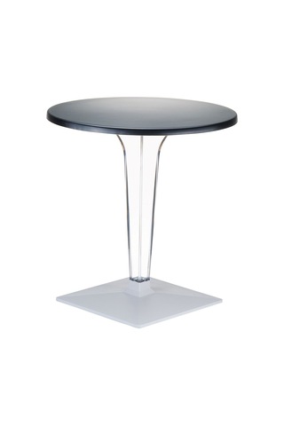 Asmasa44 Siesta Ice 80 CM Yuvarlak Masa Beyaz