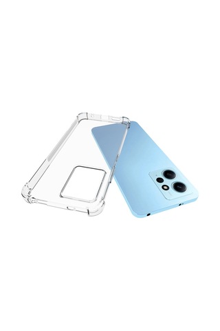 Xiaomi Uyumlu Redmi Note 12 4g Kılıf Zore Kenar Korumalı Nitro Anti Shock Silikon