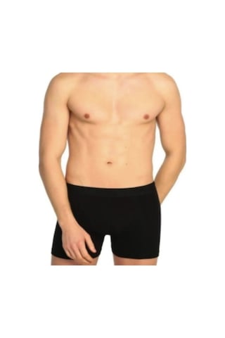Tutku Erkek Elastan Boxer 6 Lı Paket Ter 0114 Siyah