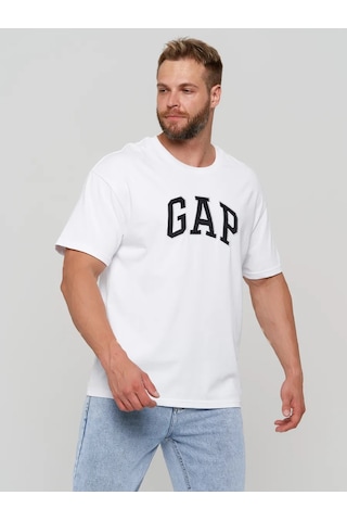 Gap Marka Tişörtü 444312285 Beyaz Pırlanta