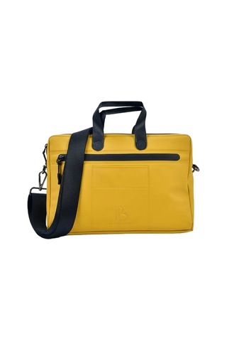 Brandsmiths Mustard Align Laptop Çantası Sarı