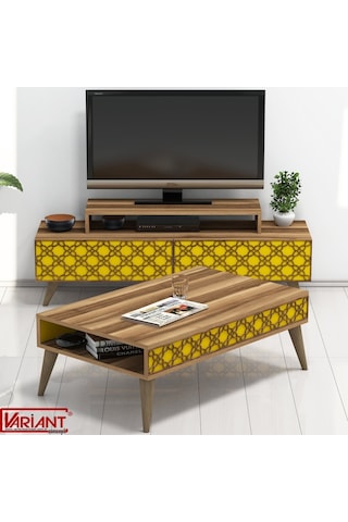 Variant City Tv Ünitesi Ve Orta Sehpa Takımı (216242683)