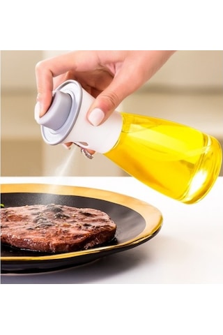 220 Ml Çok Amaçlı Spreyli Cam Şişe Yağlık & Sirkelik