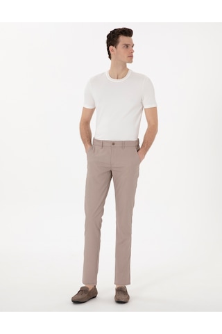 Pierre Cardin Erkek Koyu Bej Pantolon Kanvas-chino 50308092-vr088 KOYU BEJ