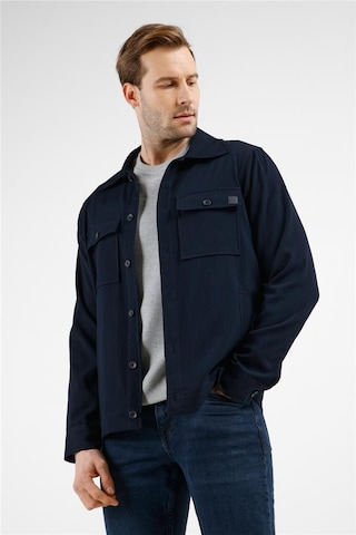 İmza Lacivert Polo Yaka Düz Yırtmaçsız Esnek Casual Mont 1007255150