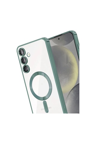 Gld-spt- Newface Samsung Uyumlu Galaxy A17 5g Kross Magneticsafe Kapak - Koyu Yeşil
