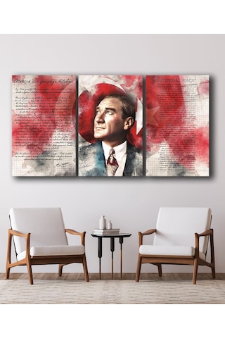 Atatürk-istiklal Marşı-gençliğe Hitabe Toplam 3 Parça