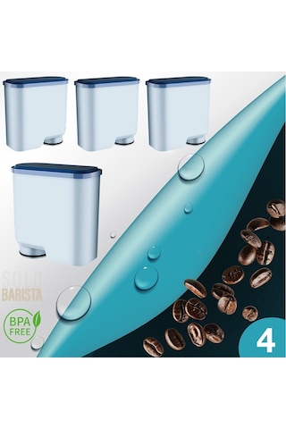 Philips Uyumlu Aquaclean Kahve Makinesi Kireç Önleyici Su Filtresi 4 Adet 4 Adet