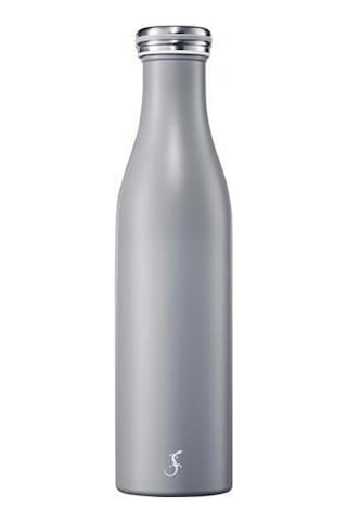 Lurch - 750 Ml Granit Gri, Paslanmaz Çelik Termos - Çift Cidarlı, Sızdırmaz - 240809 Beyaz