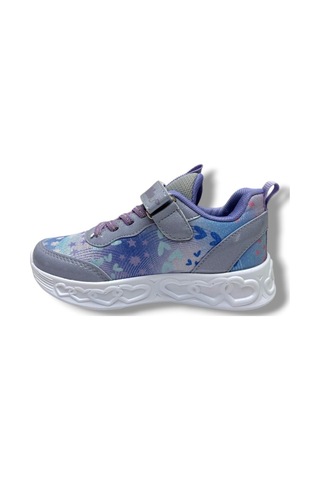 Ndrops 032-26 Anorak Rugan Yıldızlı Anatomik Kız Çocuk Sneaker 31-35 LILA