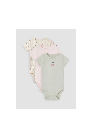 Lc Waikiki Alıta Cıty Farkıyla Lcw Baby Ekru Baskılı Kız Bebek Çıtçıtlı Body 3'lü Ekru - 930971299 Ekru