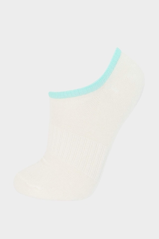 DeFacto Kız Çocuk 5'li Pamuklu Patik Çorap E6050A8NSKR1
