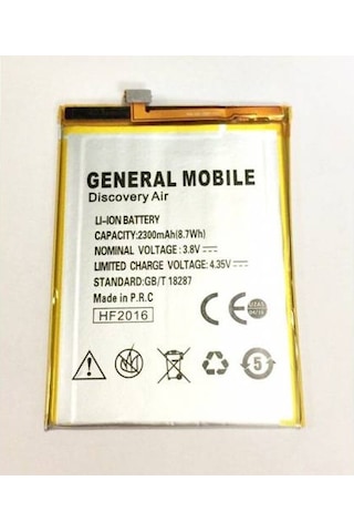 General Mobıle Dıscovery Aır Pil Batarya 2050Mah