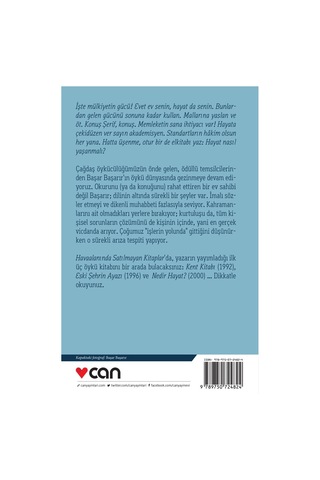 Havaalanında Satılmayan Kitaplar - Başar Başarır - Can Yayınları