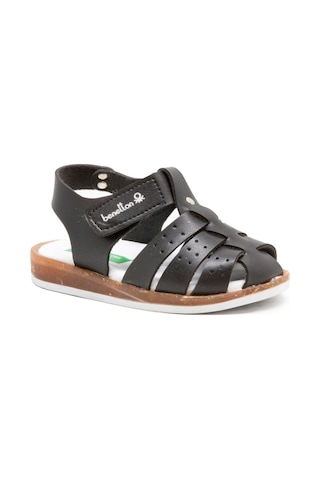 United Colors Of Benetton Bnt 24y 1204 B Siyah Çocuk Erkek Çocuk Ayakkabı Erkek Çocuk Sandalet Siyah