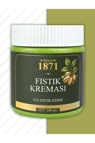Fıstık Kreması %15 Antep Fıstığı İçerir 200 G
