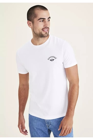 Dockers Minimalist Kısa Kol Erkek T-shirt - Yuvarlak Yaka, Günlük Çok Renkli