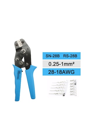 Papuç, Krimp, Terminal, Kablo Sıkma Pensesi Sn01Bm Sn28B Sn48B Sn-01Bm