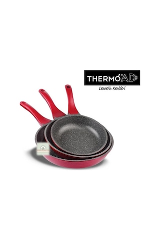 THERMOAD Granit 3'lü Tava Seti Elma Şekeri