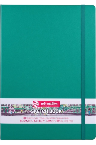 Talens Art Creation Eskiz Defteri 140Gr A4 80 Yp. - Forest Green