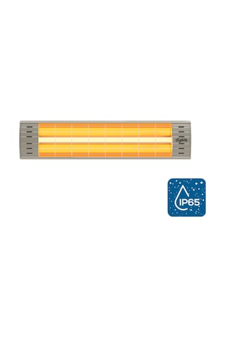 Dysis DH-7486 Art Plus Karbon Serisi IP65 Suya-Toza Dayanıklı 2300 W Bej İç/Dış Mekan Isıtıcı