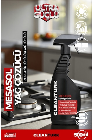 Mesa Kimya Mesasol Ağır Yağ Çözücü ve Sökücü 500 ML