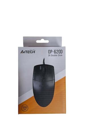 A4 Tech Op 620d 2x Double Click Kablolu Mouse Siyah Op 620d 2x Double Clıck