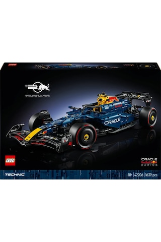 LEGO® Technic Oracle Red Bull Racing RB20 F1 Araba 42206 - Yetişkinler için Koleksiyonluk Model Yapım Seti (1639 Parça)