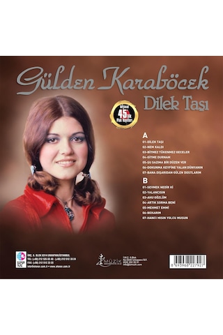Gülden Karaböcek - Dilek Taşı 45'lik Kayıt Plak