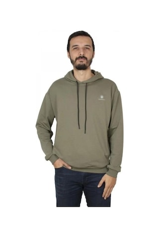 Lumberjack Basic Hoodie 3fx Haki Erkek Sweatshirt M-sn73 101349641 001