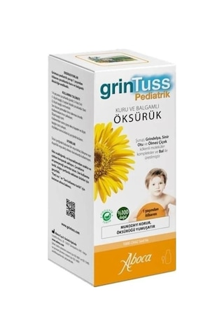 Grintuss Yetişkin Şurup 128 G + Pediatrik Şurup 128 G