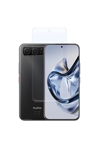 Zte Nubia Air 5g Uyumlu Hd Parlak Nano Ekran Koruyucu 9h Esnek Kırılmaz Koruma