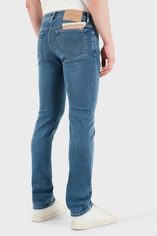 Jacob Cohen Pamuklu Slim Fit Normal Bel Dar Paça Jeans Erkek Kot Pantolon Jumq E009 030 P0019 V2 200d Lacivert
