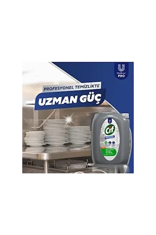 Profesyonel Elde Bulaşık Deterjanı Zorlu Yağ Lekelerine Karşı Etkili 5 L 2 Adet