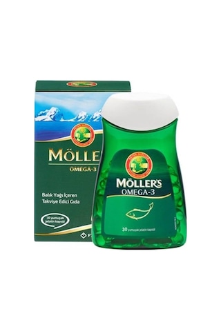 Möllers Omega3 Balık Yağı 250 ML Tutti Furtti + 30 Yumuşak Kapsül