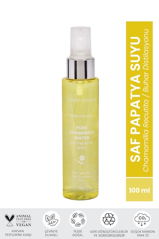 Papatya Suyu Saç Toniği %100 Doğal Ve Saf 100 Ml