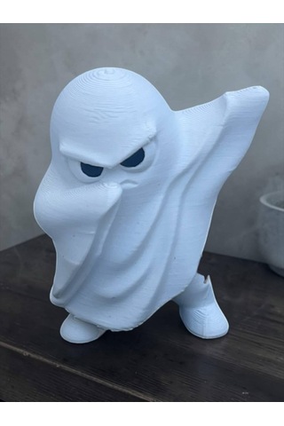 Dab Yapan Sevimli Hayalet Figür Koleksiyonluk Hediyelik Ürünler Masa Üstü Dekoratif Biblo 7.5 Cm