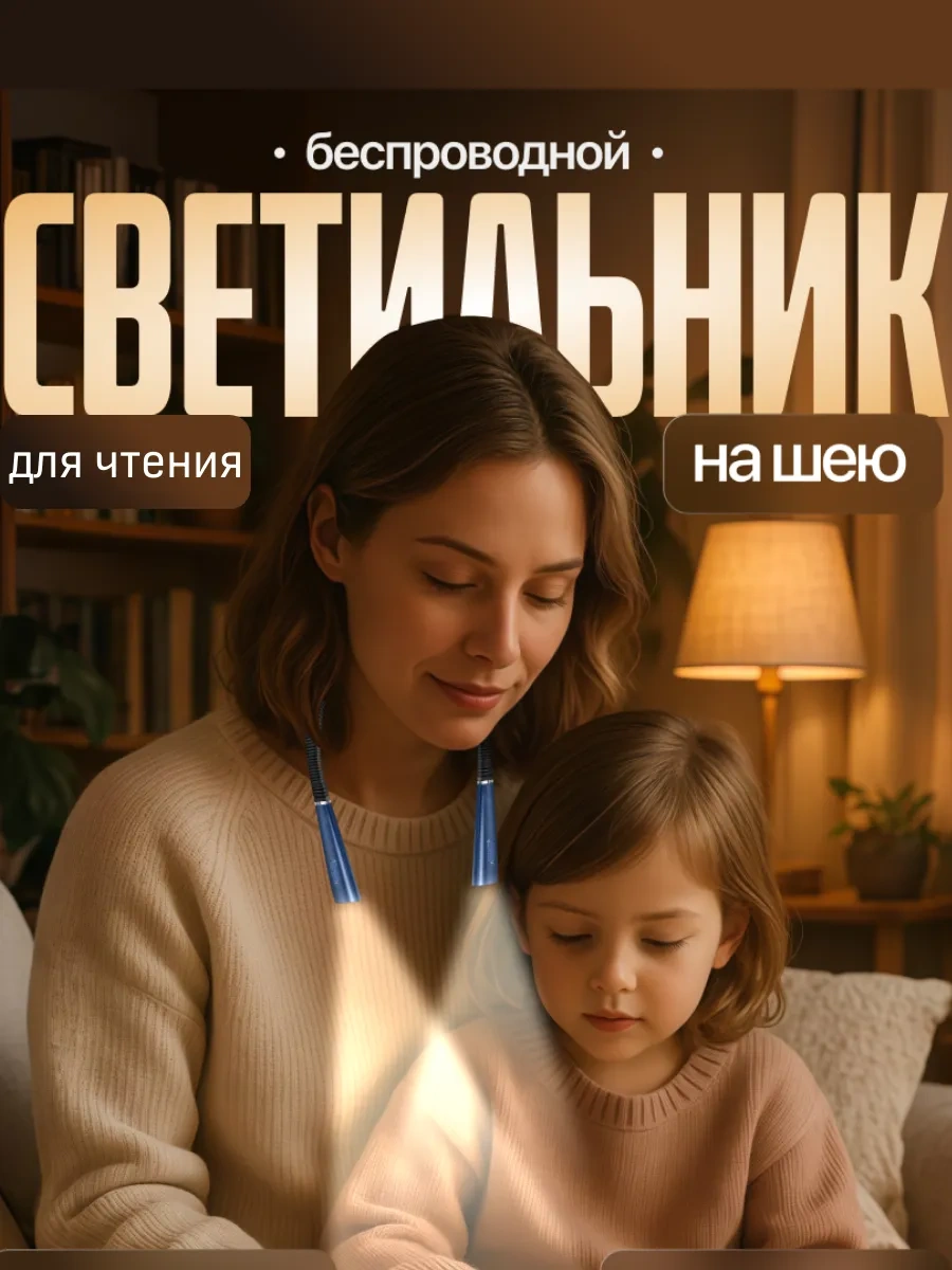 Roma Okuma Ve El İşi İçin Kablosuz Boyun Lambası 461201277 Mavi