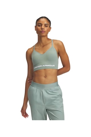 Under Armour Vanish Seamless Low Bra Kadın Yeşil Antrenman Sporcu Sütyeni 1384417-348 Yeşil