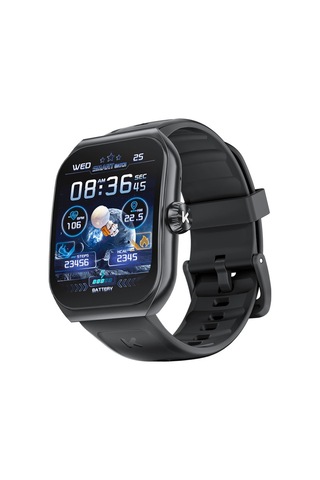 Geeroyoo JZR-GY Amoled 1.96" Nfc Bluetooth Görüşme 100+ Spor Modu Sağlık Uyku Takibi Sos Siyah Akıllı Saat (İthalatçı Garantili)