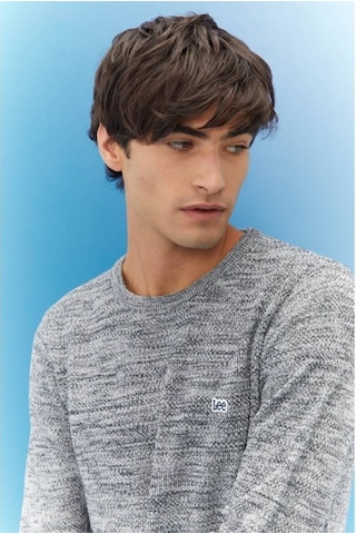 Lee Erkek Gri Kazak Gri