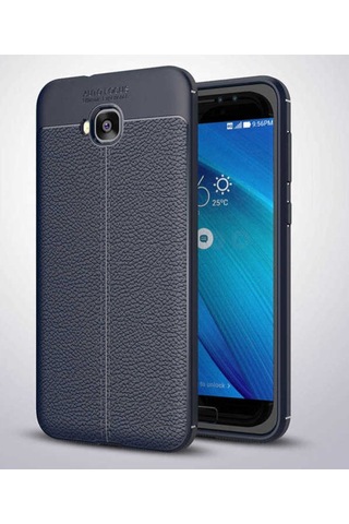 Asus Zenfone 4 Selfie Zd553Kl Kılıf Deri Tarzı Niss Silikon Case